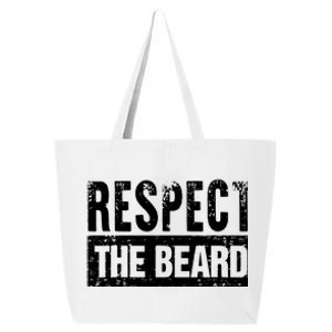 Beard : Respect The Beard 25L Jumbo Tote