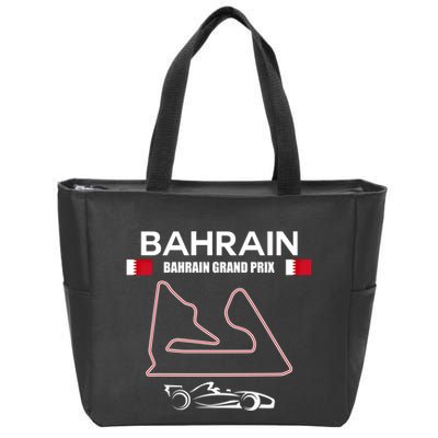 Bahrain Race Track Formula Racing Car Bahrain Cool Gift Zip Tote Bag