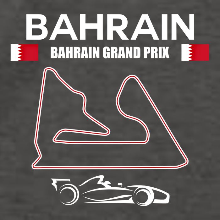 Bahrain Race Track Formula Racing Car Bahrain Cool Gift Vector Backpack