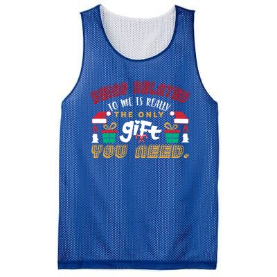 Being Related To Me Funny Christmas Gift Family Gift Mesh Reversible Basketball Jersey Tank