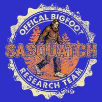 Bigfoot Research Team Vintage Sasquatch Button