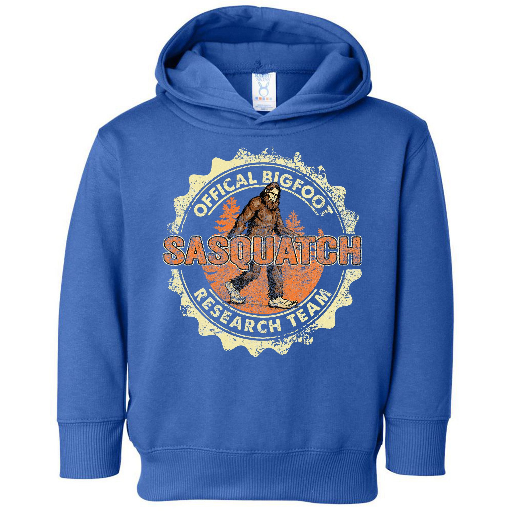 Bigfoot Research Team Vintage Sasquatch Toddler Hoodie