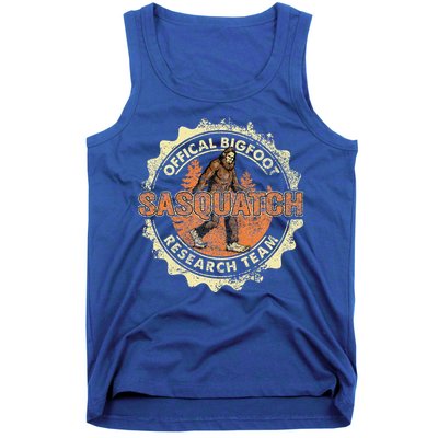 Bigfoot Research Team Vintage Sasquatch Tank Top