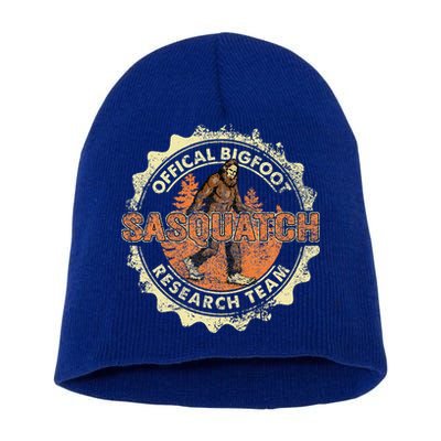 Bigfoot Research Team Vintage Sasquatch Short Acrylic Beanie