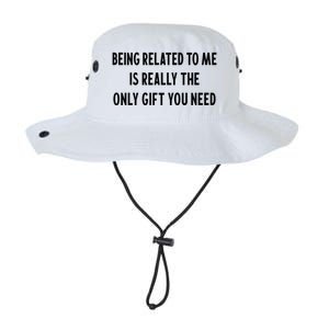 Being Related To Me Is Really The Only Gift You Need Gift Legacy Cool Fit Booney Bucket Hat