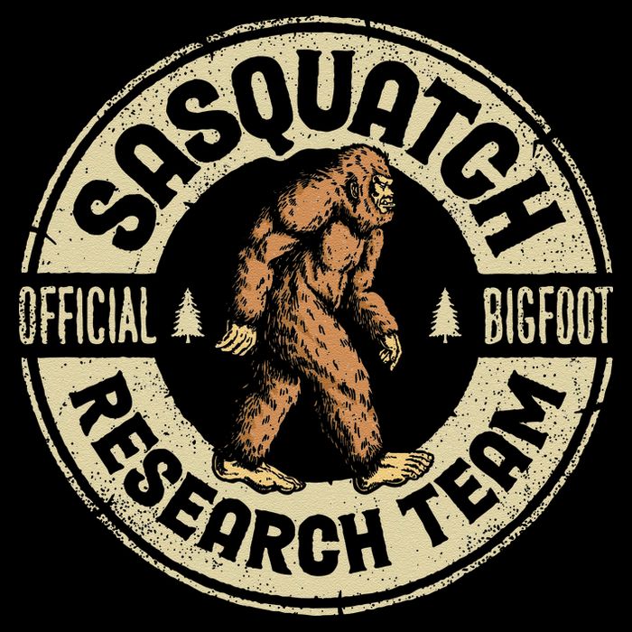 Bigfoot Research Team Retro Vintage Sasquatch Apron