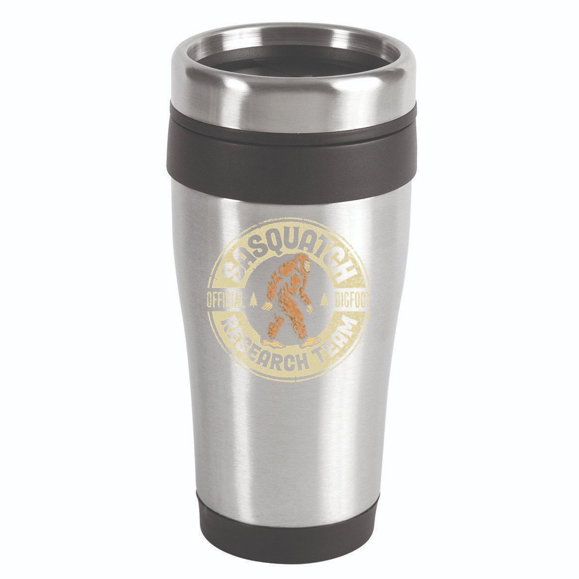 Bigfoot Research Team Retro Vintage Sasquatch 16oz Travel Tumbler