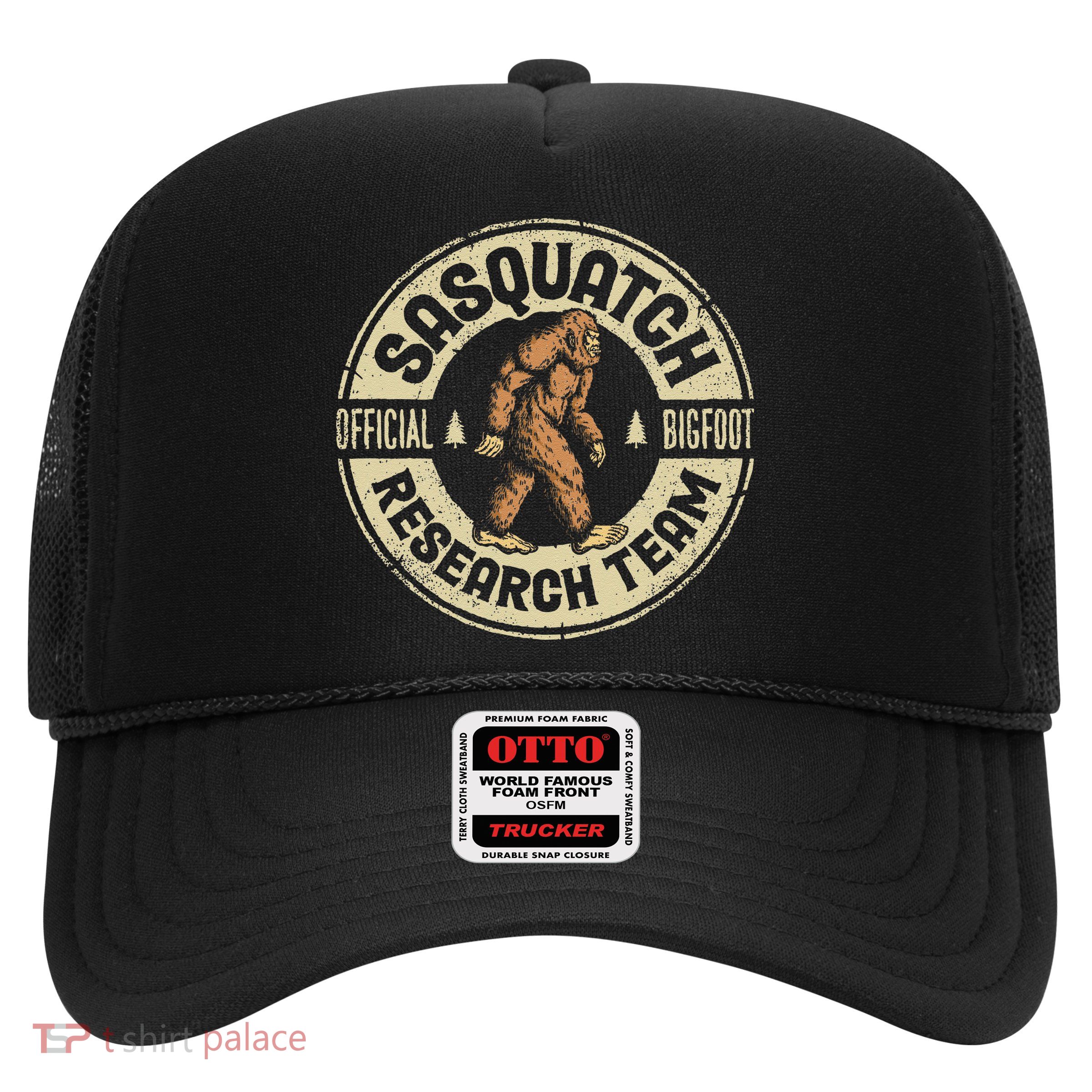 Bigfoot Research Team Retro Vintage Sasquatch Trucker Hat