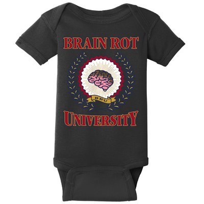 Brain Rot University Baby Bodysuit