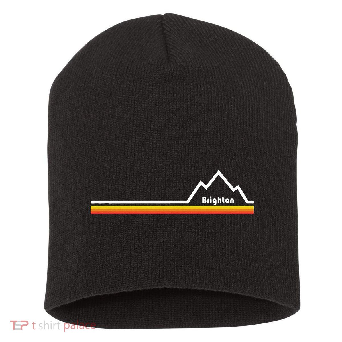 Brighton Resort Utah Short Acrylic Beanie