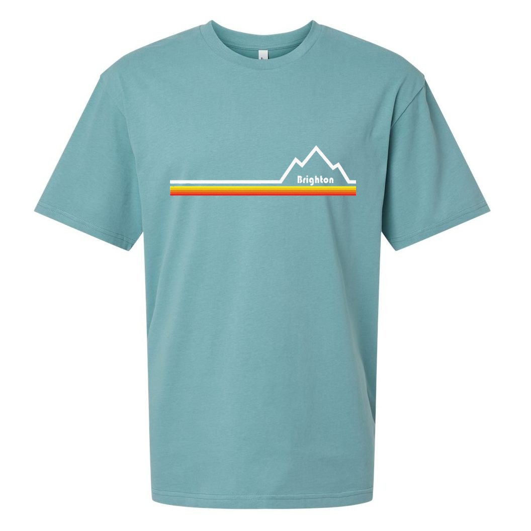 Brighton Resort Utah Sueded Cloud Jersey T-Shirt