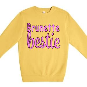 Brunette Bestie Premium Crewneck Sweatshirt