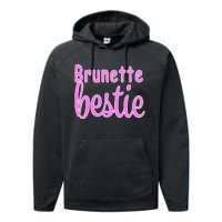 Brunette Bestie Performance Fleece Hoodie