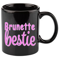 Brunette Bestie 11oz C Handle Ceramic Mug