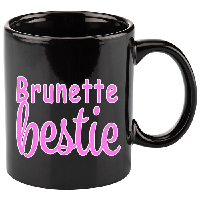 Brunette Bestie 11oz C Handle Ceramic Mug
