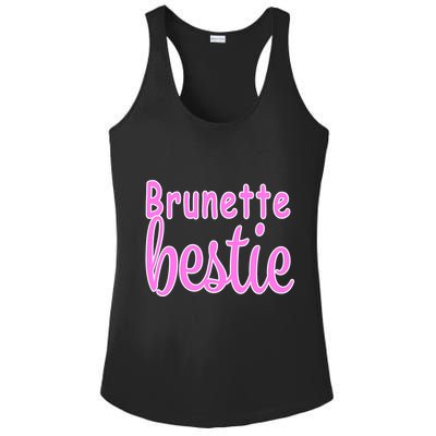 Brunette Bestie Ladies PosiCharge Competitor Racerback Tank
