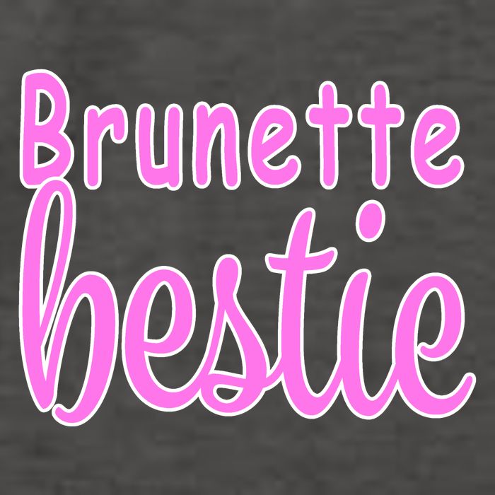 Brunette Bestie Vector Backpack