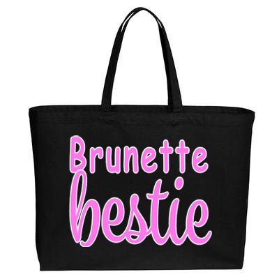 Brunette Bestie Cotton Canvas Jumbo Tote