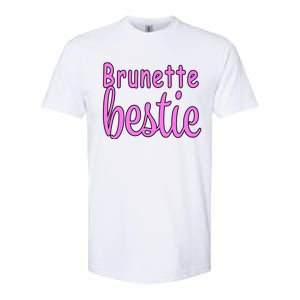 Brunette Bestie Softstyle CVC T-Shirt