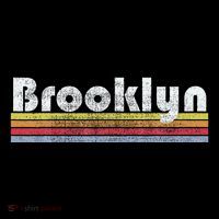 Brooklyn Retro Vintage 70s 80s 90s Women Christmas Gift T-Shirt