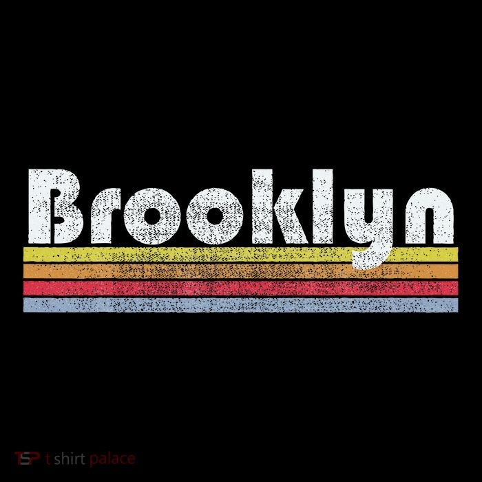 Brooklyn Retro Vintage 70s 80s 90s Women Christmas Gift Tall T-Shirt