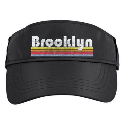 Brooklyn Retro Vintage 70s 80s 90s Women Christmas Gift Adult Drive Performance Visor