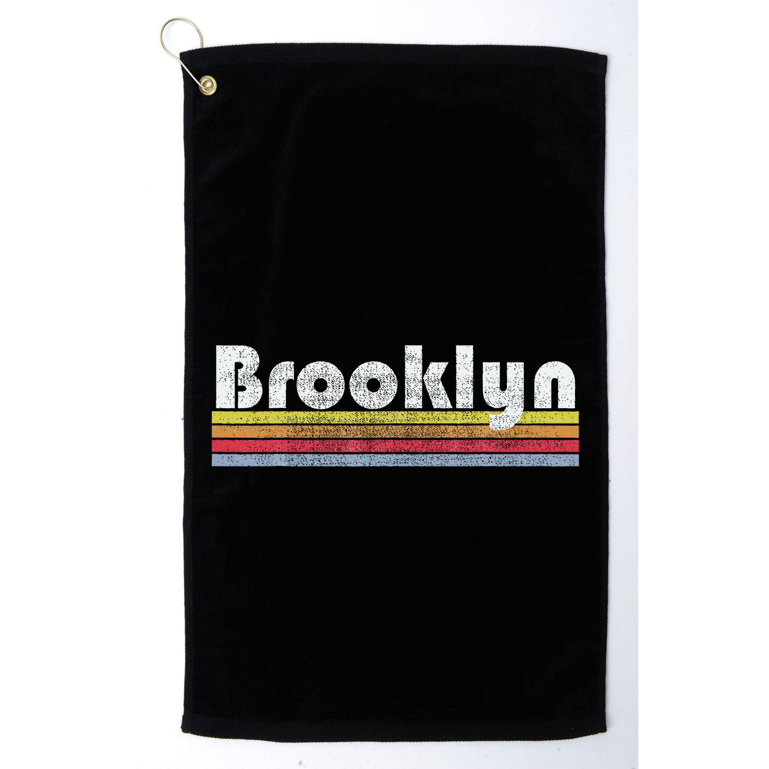 Brooklyn Retro Vintage 70s 80s 90s Women Christmas Gift Golf Towel