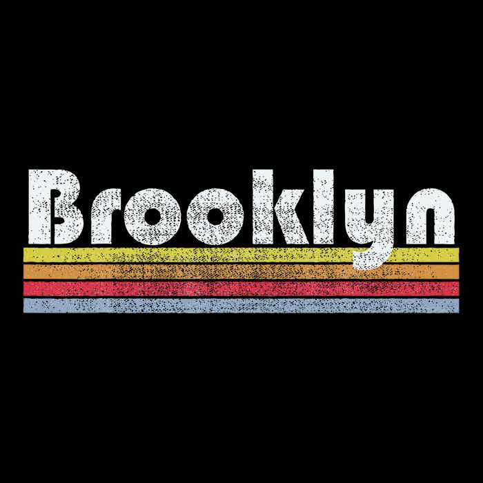 Brooklyn Retro Vintage 70s 80s 90s Women Christmas Gift Kids T-Shirt