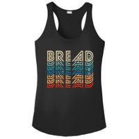 Bread Retro Vintage Carb Gluten Food Lover Foodie Ladies PosiCharge Competitor Racerback Tank