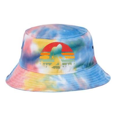 Bigfoot Retro Vintage 70s 80s Sasquatch Tie Dye Newport Bucket Hat