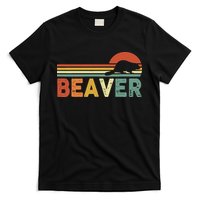 Beaver Retro Vintage 80s Style T-Shirt