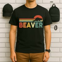 Beaver Retro Vintage 80s Style T-Shirt