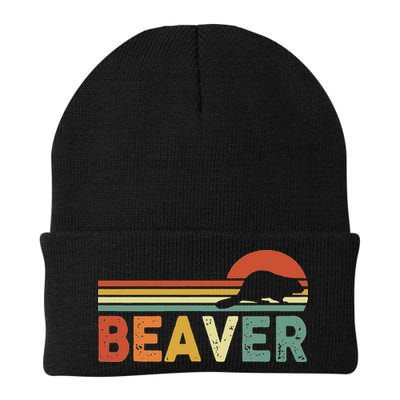 Beaver Retro Vintage 80s Style Beanie