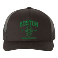 Boston Retro Vintage Classic Massachusetts Gift Tank Top Yupoong Adult 5-Panel Trucker Hat