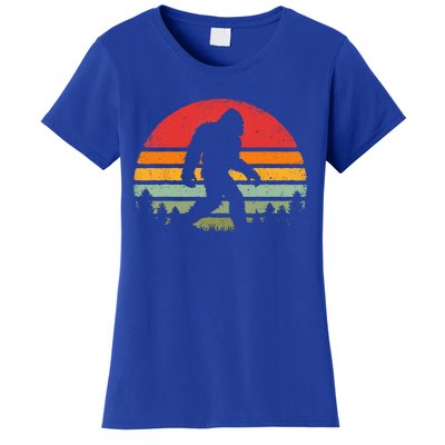 Bigfoot Retro Vintage 70s 80s Sasquatch Lovers Women's T-Shirt