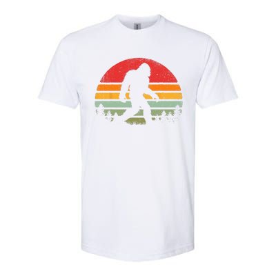 Bigfoot Retro Vintage 70s 80s Sasquatch Lovers Softstyle® CVC T-Shirt