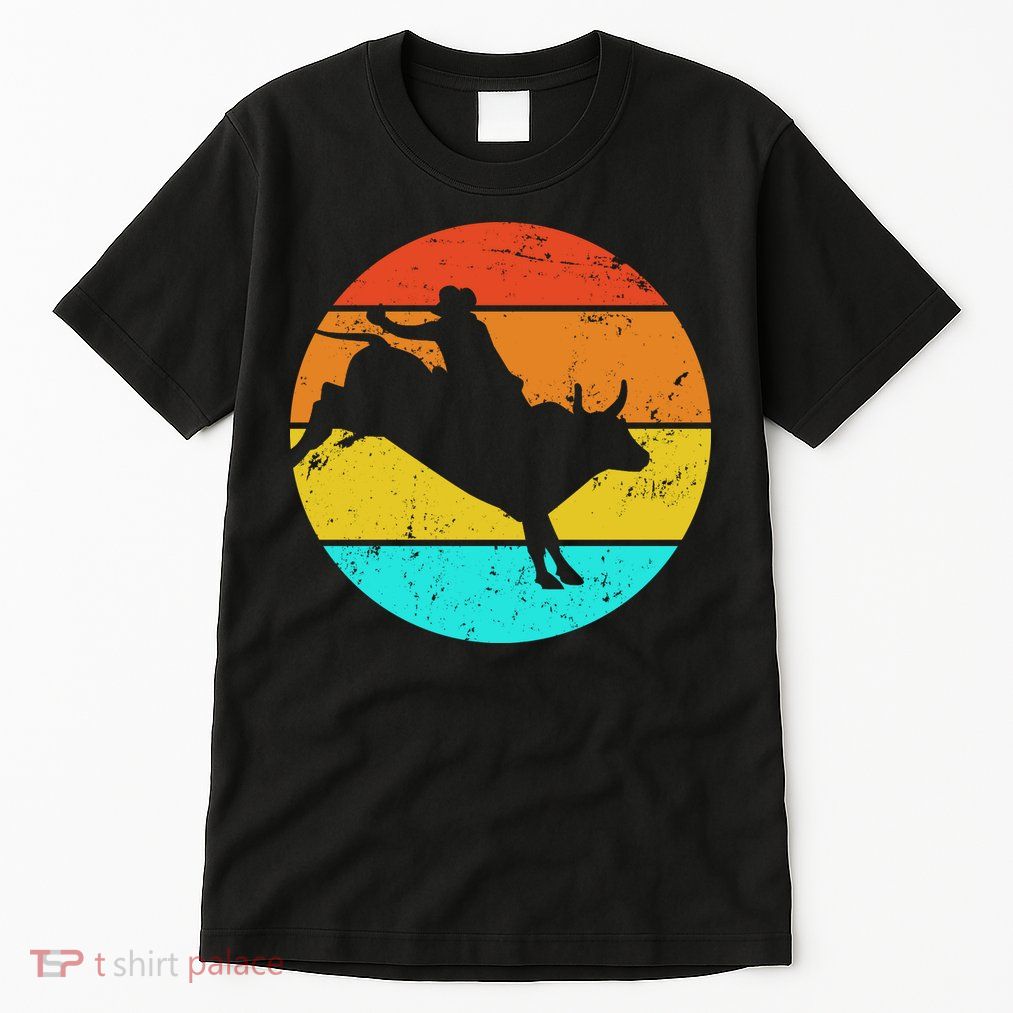 Bull Riding Vintage Rodeo Tall T-Shirt