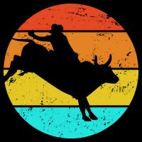 Bull Riding Vintage Rodeo Mug