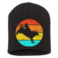 Bull Riding Vintage Rodeo Short Acrylic Beanie