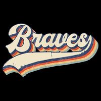Braves Retro Vintage Baseball T-Shirt