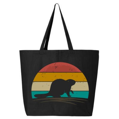 Beaver Retro Vintage Beaver Lover 25L Jumbo Tote