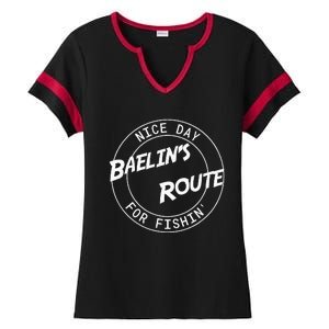 BaelinS Route Vivla La Dirt League Vldl Ladies Halftime Notch Neck Tee