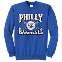 Baseball Retro Vintage Style Distressed Sweatshirt