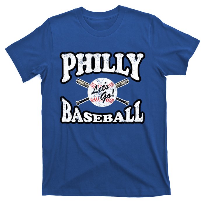 Baseball Retro Vintage Style Distressed T-Shirt