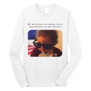 Baby Rey Viral Internet Tee Long Sleeve Shirt