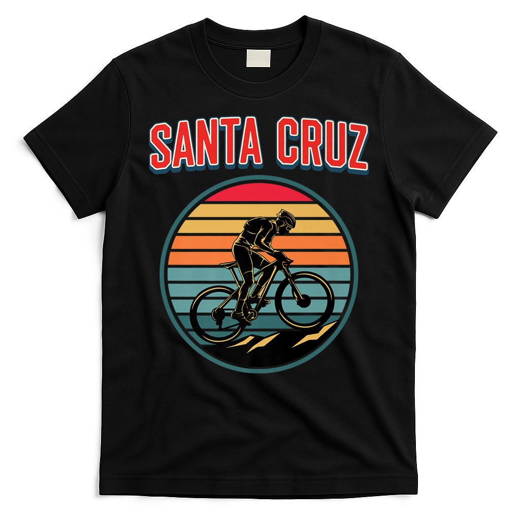 Bike Retro Vintage Santa Cruz Summer Bicycle Biking Premium T-Shirt