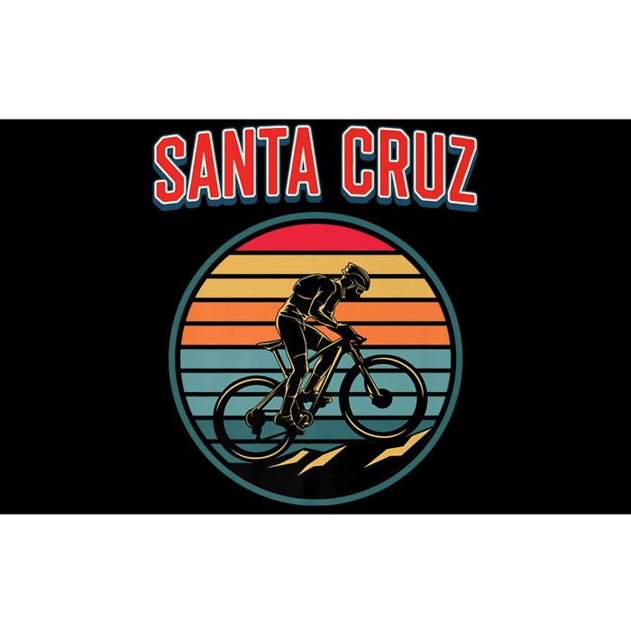 Bike Retro Vintage Santa Cruz Summer Bicycle Biking Premium Bumper Sticker