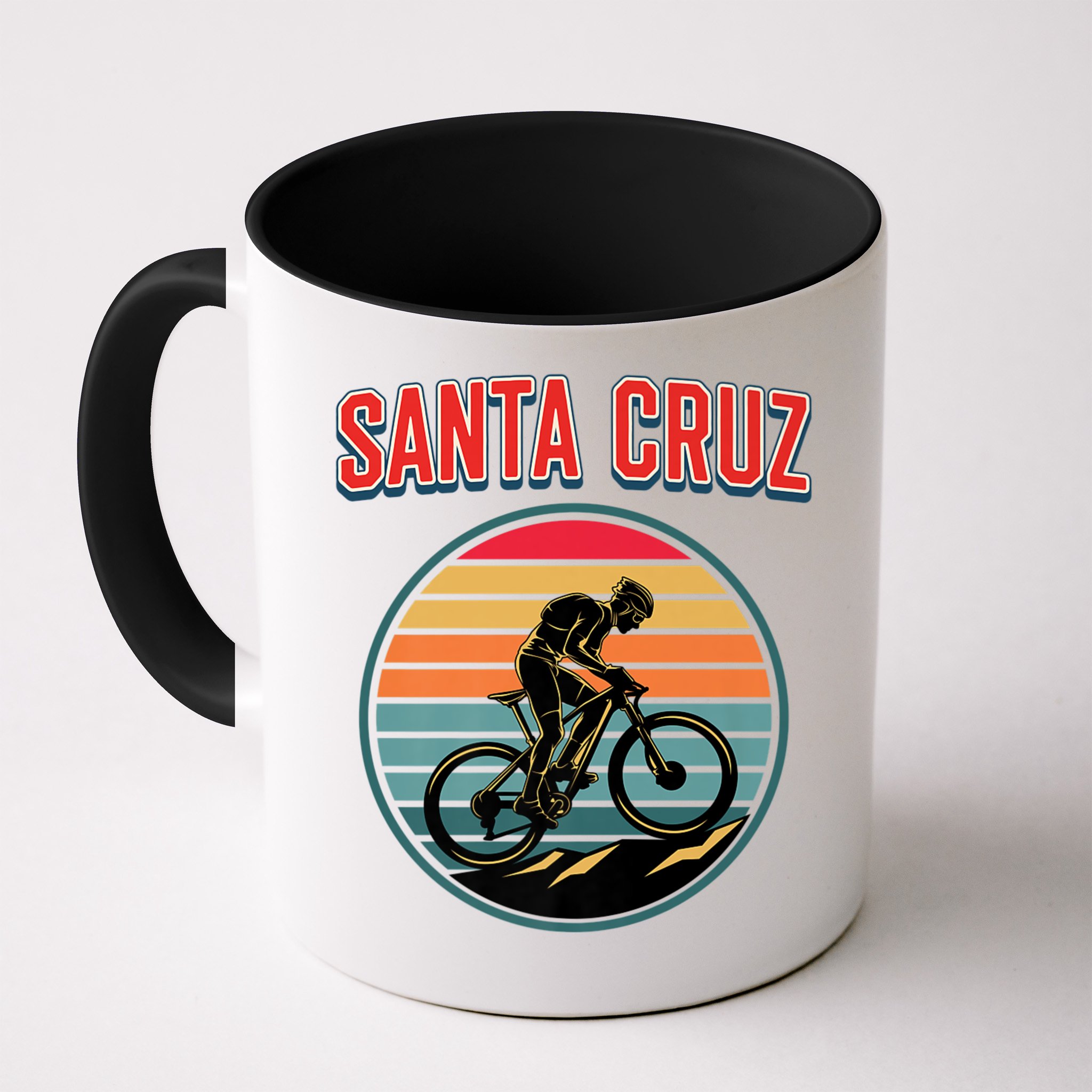 Bike Retro Vintage Santa Cruz Summer Bicycle Biking Premium Mug