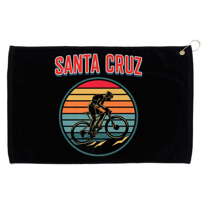 Bike Retro Vintage Santa Cruz Summer Bicycle Biking Premium Grommeted Golf Towel