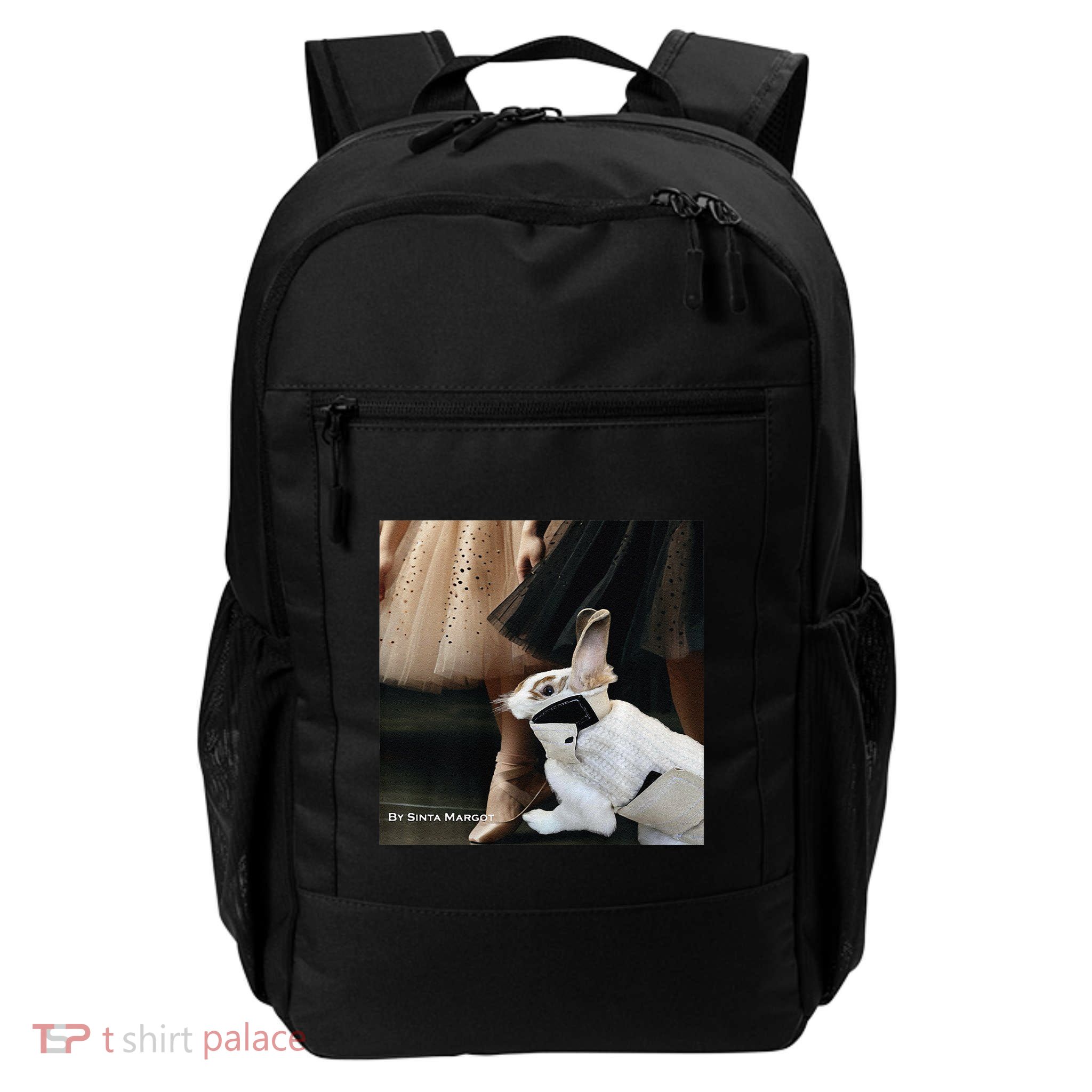 Bunny Rabbit With Ballet Dancers Backpack